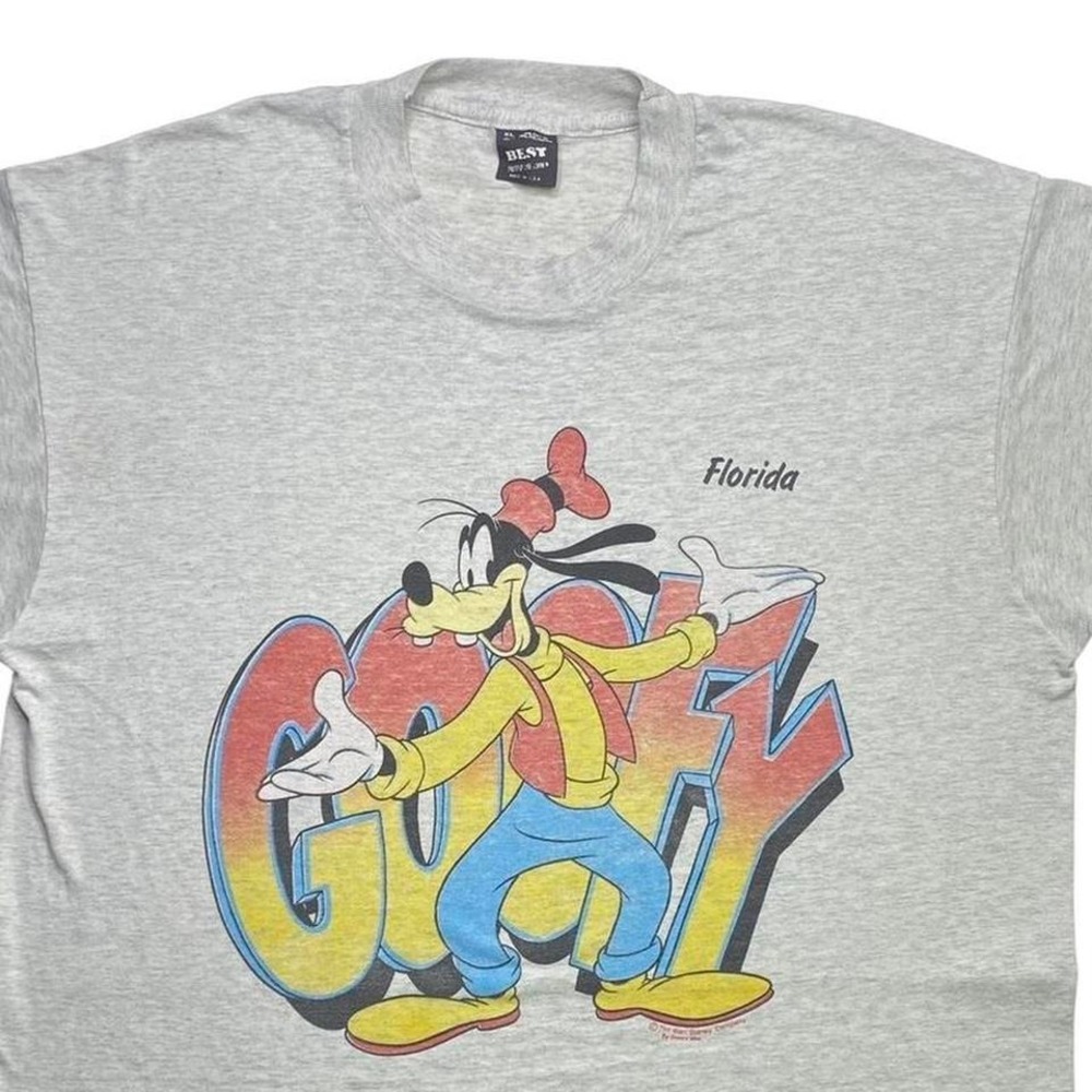 Vintage 90s Disney Florida x Goofy shirt